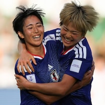 「長谷川の魔法のようなパス」「植木さん絶好調」完璧クロス→ヘッド弾でなでしこ先制！ SNS興奮「本当ヘディングうまい」【女子アジア杯】