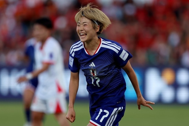 「優勝して、みんなの笑顔が見たい」大会初ゴールの浜野まいかが思い。なでしこJが４発快勝でグループ首位通過【女子アジア杯】
