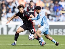 松木玖生が先制ゴールの起点＆追加点奪取！ サウサンプトン、坂元達裕が先発した首位コベントリーを２－１撃破でリーグ戦10試合負けなし