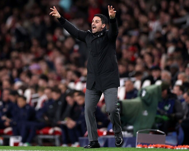 「傑出したゴール」レバークーゼン撃破でCLベスト８進出のアーセナル。指揮官は躍動した２選手を称賛「決定的な役割を果たしてくれた」