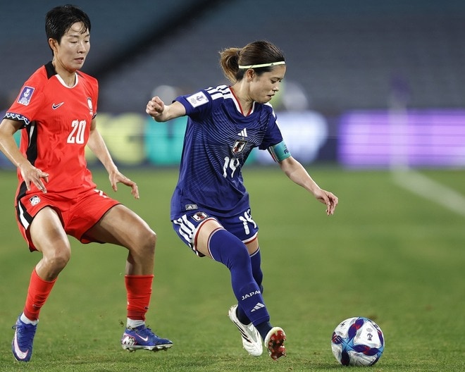 「なでしこ強すぎる」韓国に４－１快勝「圧倒的やないか！」。貫禄の決勝進出をファン激賞「レベル高いし安定している」【女子アジア杯】