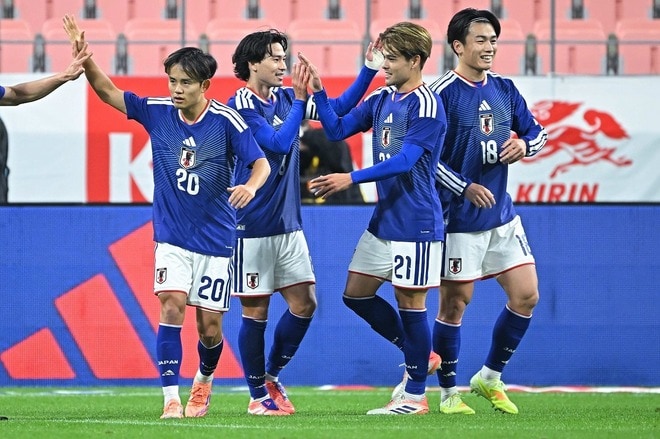 「これがアジア最強の理由」「驚異的だ」主力不在でも揺るがない！“欧州組だらけ”の森保Jに韓国メディアが驚き「Jリーグ組はたったひとり」