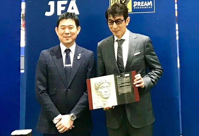 英聖地でゴールも奪った伝説OBが森保Jへエール！「W杯に向けた試金石になる」「可能性がある、優勝を狙えるゲームを」