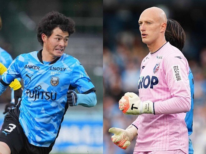 古巣・東京Vとの初対戦で涙の川崎CB谷口栄斗。その熱い背中を見守ったGKブローダーセンの想い