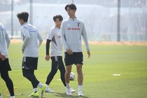 192センチもまだまだ伸び盛り。神戸の大型CB山田海斗が大岩Jデビュー戦の手応えを胸に韓国戦へ「自分の良さを出してアピールしたい」【U-21日本代表】