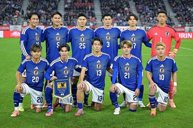 日本代表、スコットランド戦のスタメン発表! 田中碧や伊藤洋輝、前田大然らが先発!