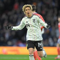 「完璧な流れじゃないですか」好連係でスコットランドの牙城を崩した！ 伊東純也の決勝弾を人気解説者が称賛「良く決めた」