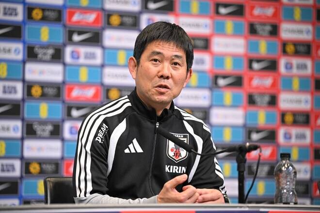 「イングランドはW杯優勝の本命だと思うか」英紙記者の質問に森保監督は何と答えた？【現地発】