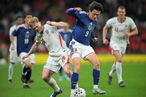 「日本は本番でかなり上まで行く」イングランドを撃破した森保Ｊの“底力”に英メディアが感服＆太鼓判！「ウェンブリーの“名高い敗戦”のひとつ」とも