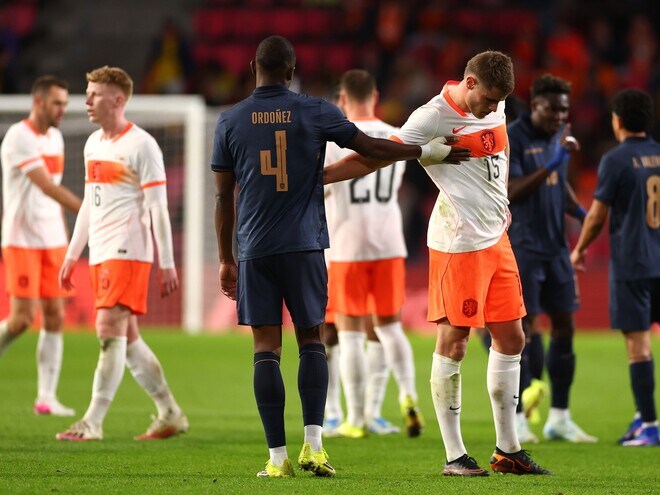 「無意味なテストマッチ」W杯で日本と対戦するオランダ、エクアドルと１－１ドローで母国メディアが不安視「状態は嘆かわしいものだった」