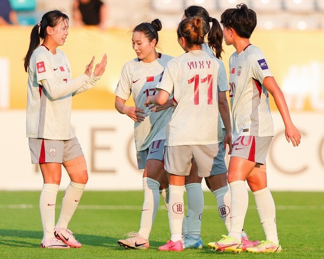 中国女子に朗報! スーパーゴールも飛び出し、2連勝でGS突破「若さと恐れ知らずの精神で輝きを放っている」と母国報道【U-20女子アジア杯】