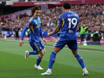 公式戦３試合ぶり先発のリーズ田中碧が先制弾！ 絶妙な切り返しから左足のシュートを強引にねじ込む【FA杯】