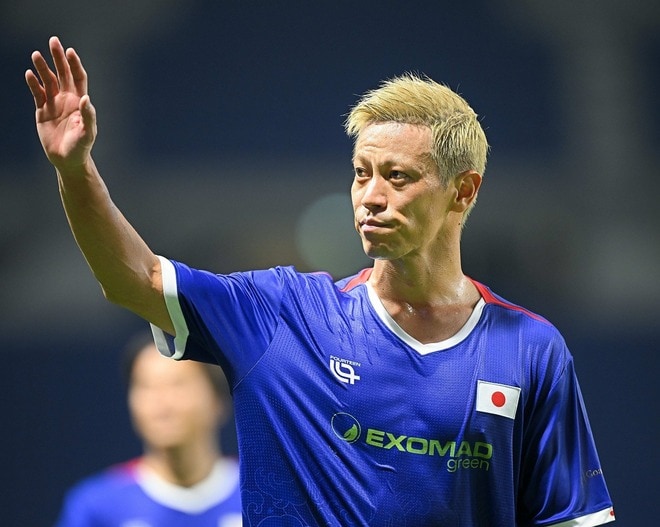 「Wow！」18年ロシアW杯以来の大反響。本田圭佑に300件を超えるDM「自分自身にとっての理想を追求していきます」と決意