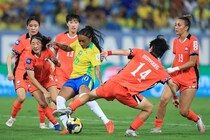 「日本といつ互角になれる？」韓国女子がブラジルに５失点大敗。母国ファンは落胆「競技力がどんどん落ちて...」「１点取れたのは奇跡」
