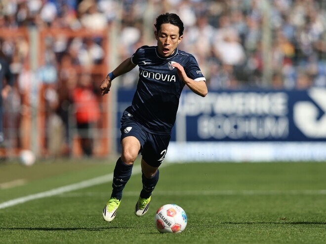 「キレキレすぎる」「精度がえぐい」ドイツで今季3点目! 29歳日本人MFの鮮烈フィニッシュに脚光「欠かせない存在になってる」