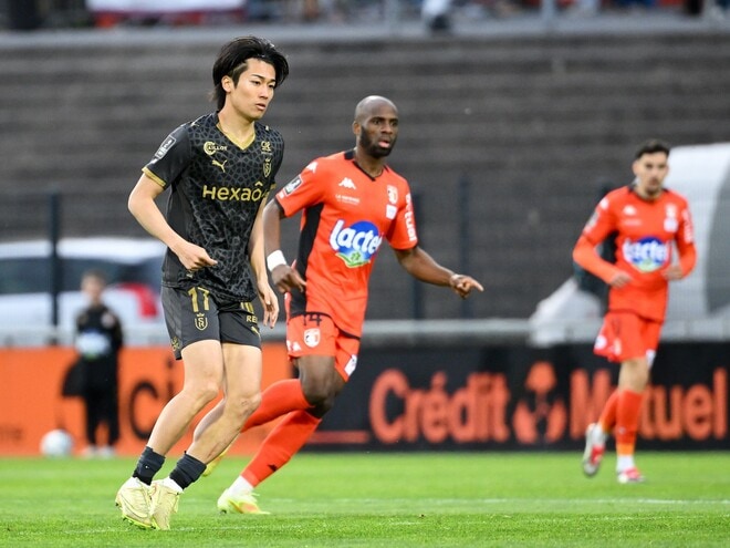 「影響力は明らかに低下している」“ハーフタイム交代”の中村敬斗に仏メディアが厳しい指摘! 指揮官は擁護「イングランド戦で彼は世界トップクラスだった」