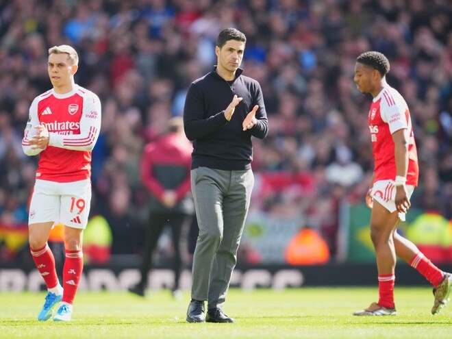 プレミア優勝へのプレッシャーなのか。 次節の“天王山”を前に痛恨の黒星。アーセナルの敗因を英国人記者が分析「決定的に欠けていた」「スタジアム全体に漂い始めた…」【現地発】