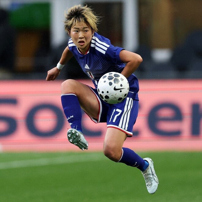 「最高のパフォーマンスを披露」強豪アメリカを下したなでしこJ、決勝弾の21歳アタッカーを所属クラブも称賛！「攻撃の要として存在感を発揮」