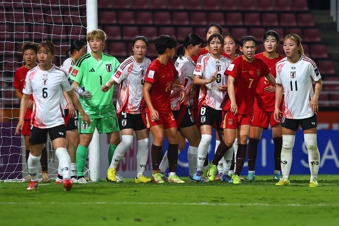 ０－２敗戦「スキルの差は明らか」。中国ファンがヤングなでしこに脱帽も「日本のシュート精度は低い」「北朝鮮が優勝する可能性が高い」の声も【U-20女子アジア杯】