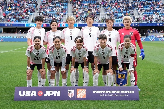 なでしこジャパン、アメリカ遠征“ラスト”３戦目のスタメン発表！ 長谷川唯、谷川萌々子、清水梨紗らが先発