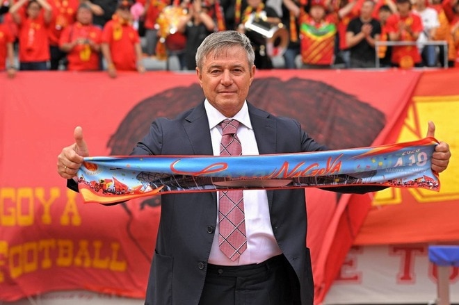 「僕の第２の故郷」「戻ってこれて本当に嬉しい」ピクシーが“新瑞穂”で語った名古屋愛！ こけら落としに登場でチームに熱きエール「ネバーギブアップの精神を忘れずに」