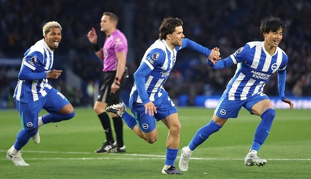 惜しい！１か月半ぶり先発の三笘薫、再びボレー炸裂も好守に遭う。ブライトンは欧州カップ戦に近付く３－０完勝！チェルシーはだいぶ深刻…５戦連続完封負け