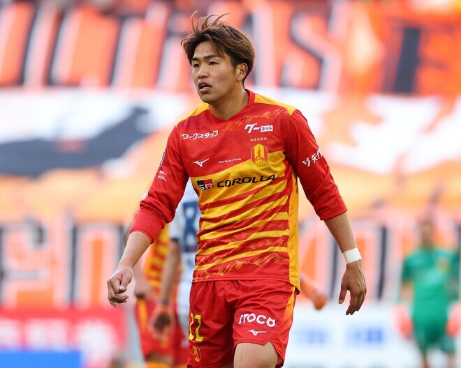 また決めた! 名古屋の25歳FWが3戦連発、今季6点目!