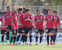 岡山が３連勝！ レオ・ガウショのゴールを守り切り、広島に１－０勝利！