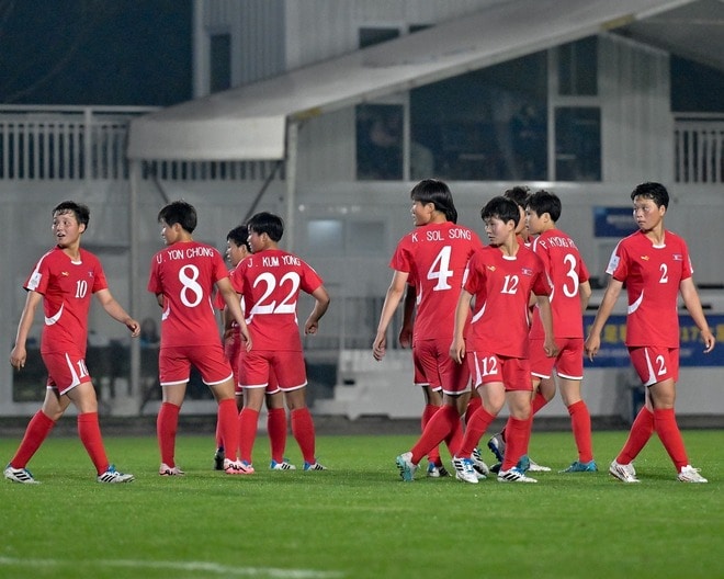 U-17北朝鮮女子は10発圧勝「尋常じゃない！」。GS最終節で対峙する韓国のメディアはライバルの実力を認める「勝利を確信するのは難しい」【U-17女子アジア杯】