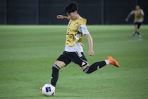 川崎U-18のNEXTブレイク候補が今も忘れない三笘薫からの“金言”。偉大なアタッカーの背中を追うMF木村風斗が誓う、U-17アジアカップでの躍動【現地発】