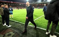 「おめでとうアーセナル。ミケルたちは相応しい」マンC指揮官ペップ、22年越しVのライバルを祝福。今季限りで退任か…去就に言及