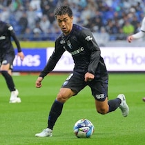 G大阪に悲劇。食野亮太郎が前半途中で交代。右足ハムストリングあたりを痛めたか
