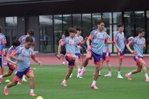 日本代表に久保や伊東ら10人が合流！アイスランド戦に向けて26人で練習を実施