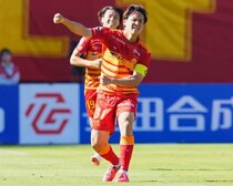 ホームで町田に２－２ドロー。劇的同点弾の名古屋MF高嶺朋樹は手応え「次のゲームに繋がるゴールだった」【PO第１戦】