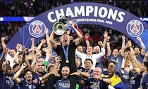 「レジェンド？ 興味ないね」CL“V３”達成もパリSG名将はきっぱり。決勝の相手アーセナルを絶賛「彼らは素晴らしい」