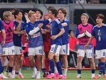 小川と塩貝の２トップに、左シャドーの後藤が積極的に前線へ。実質３トップで奪った決勝点。３つのポイントを埋める理想形が実現【日本代表】