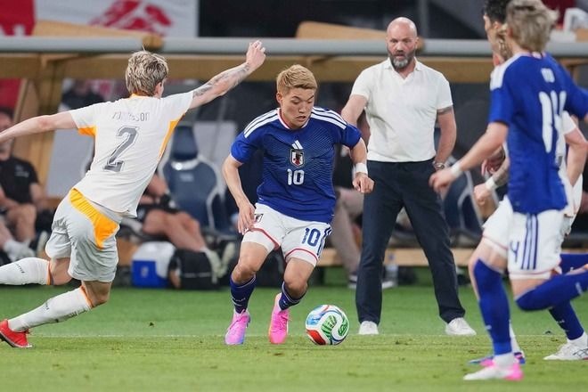 「W杯優勝を目ざす日本が…」韓国メディアが森保ジャパンに辛口評価。“控え主体”アイスランドに1-0勝利は「物足りない」「攻撃面で苦戦」