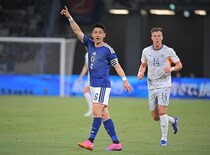 ヒヤリとした遠藤航の「違和感で交代」　本人が詳細を説明「90分やるつもりでいましたけど…」