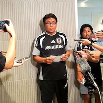 遠藤航離脱でなぜ町野修斗？　ボランチではなくアタッカーの追加招集について、山本昌邦技術委員長の回答は？【日本代表】