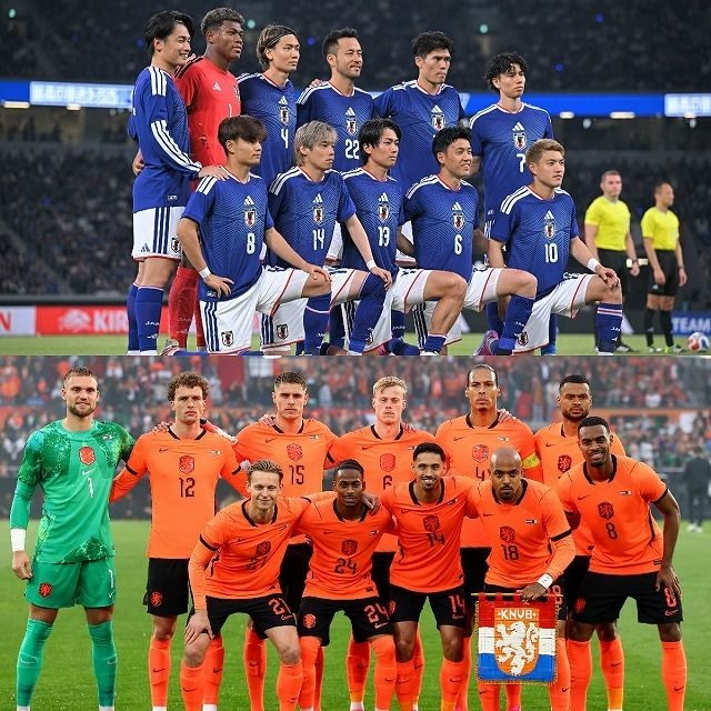 海外サイト選定！日本＆オランダ混合ベストイレブン――森保Jから入った４人は？ まさかのW杯メンバー外の選手も