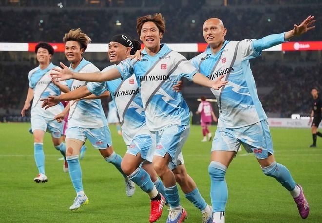 モンテ土居聖真が“感覚”で決めた決勝弾。6万人超えの国立でオールスター優勝「最高の環境、舞台を作ってもらって感謝しています」