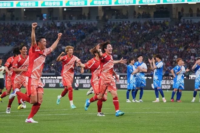 香川真司、パネンカ失敗！ 最後はPK戦で決着、オールスター３位は０－２から追いついたJ１EAST！