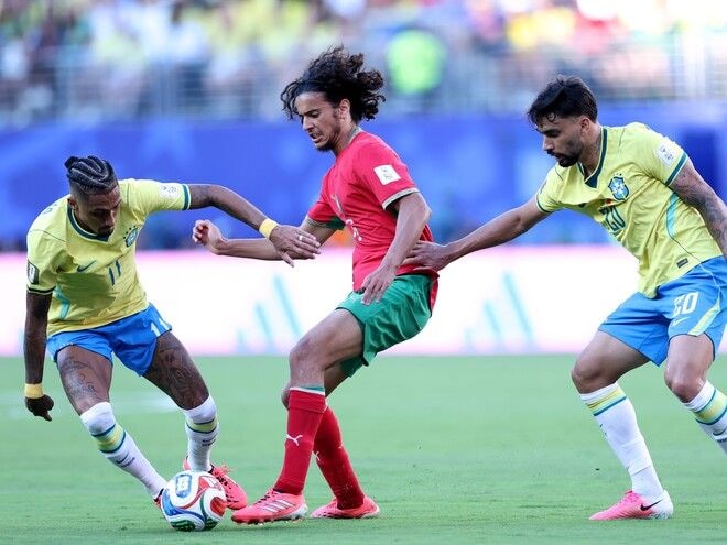「間違いなくビッグクラブに行く」「18歳のプレーに見えない」元日本代表2人がブラジル戦で躍動したモロッコMFを絶賛!「ピルロを思い出す」【W杯】