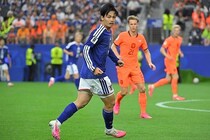「相手のスペースを突いたり…」オランダに２－２劇的ドローも、上田綺世は反省の弁「攻撃の起点になることはできなかった」【W杯】