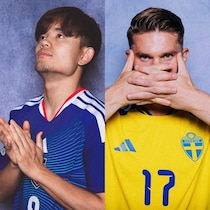 「１人だけスペイン人いたぞw」森保J戦士たちの名前紹介がクセ強すぎ！表記ゆれ際立つスウェーデン主砲も登場…本人の発音は？【W杯】