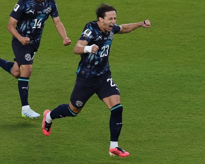「一生忘れられない試合になるだろう」開始２分で結果を残す。値千金弾のパラグアイ24歳MFは満面の笑み「僕は本当に幸せ」【Ｗ杯】