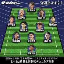 【日本代表のチュニジア戦予想スタメン】久保不在の右シャドーは堂安を起用か！注目の左シャドーは韋駄天アタッカーと24歳のMFで迷ったが…