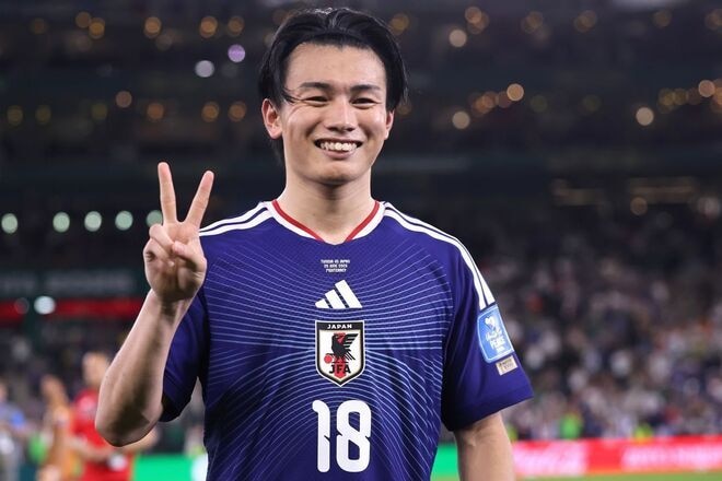 「まさに無双だった」チュニジア戦で２Ｇ１Ａと猛威を振るった日本代表エースを蘭メディアが激賞！「大勝の主役となった」【W杯】
