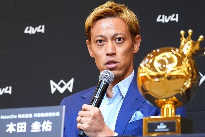 「2-1、日本で行きましょうかね」本田圭佑が運命のスウェーデン戦を鋭く展望!「中村さん、堂安さん、やはりサイドが起点になる」【W杯】
