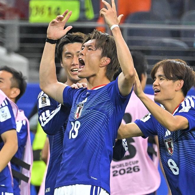 「あれだけ能力が高ければ楽しいだろうな」日本代表FWが思わず本音「バネ、強さと高さ、上手さがあれば」【W杯】